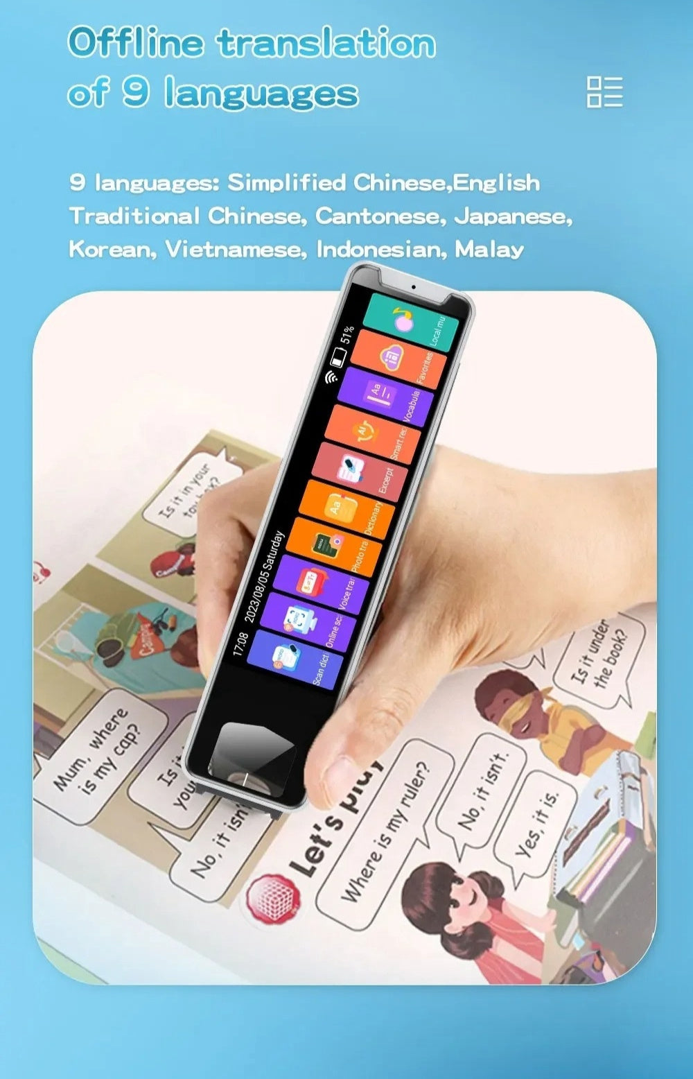 Multi-language Translating Pen