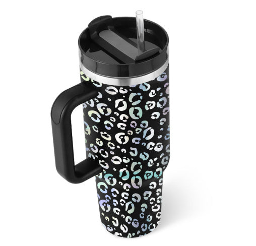 Tumbler With Handle Straw