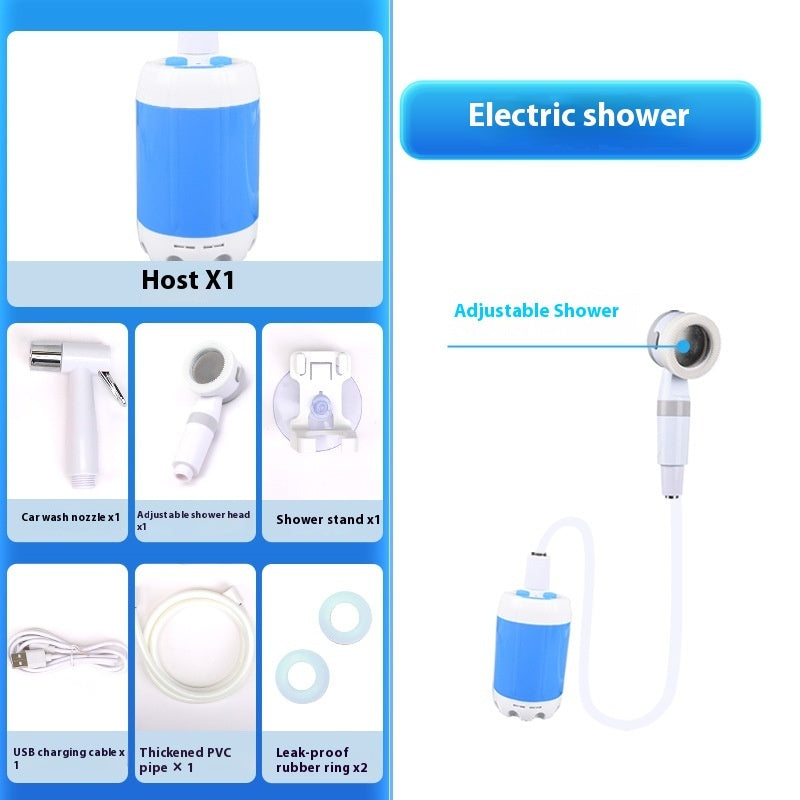 Outdoor Camping Portable Electric Shower