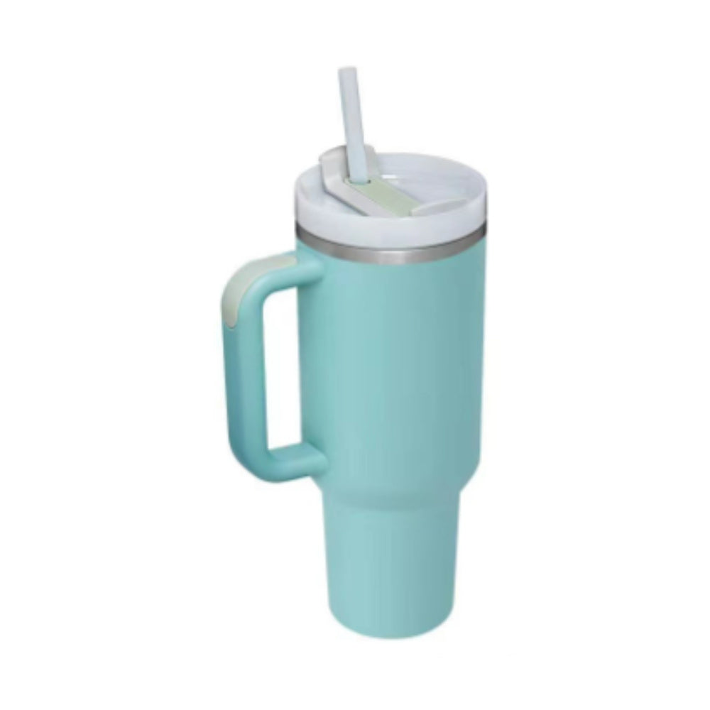 Tumbler With Handle Straw