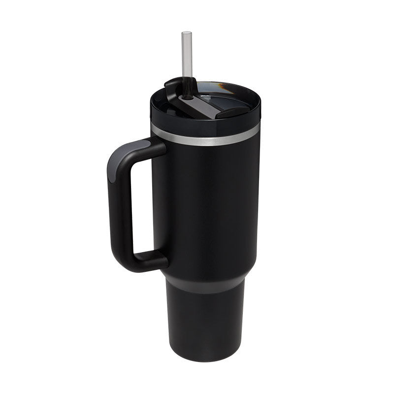 Tumbler With Handle Straw